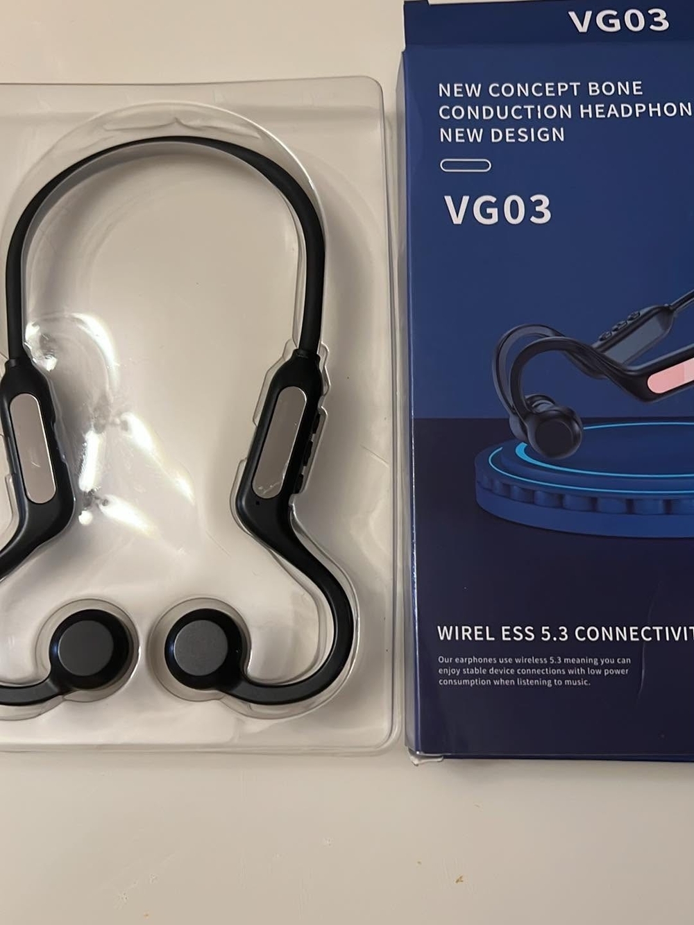 Bone Conduction Headphones - Black